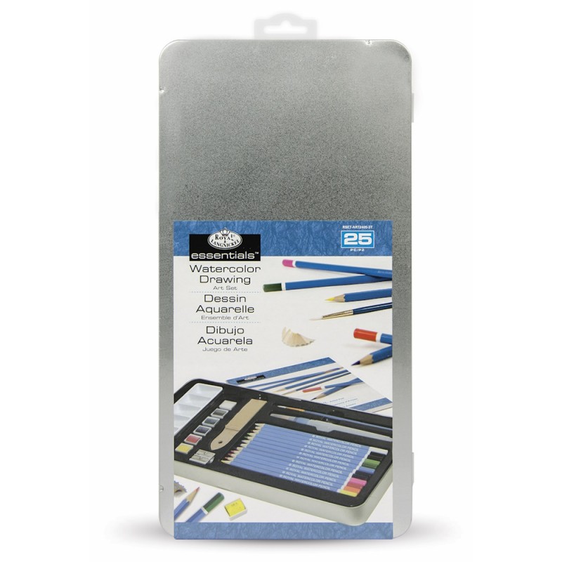 Essentials Watercolour Drawing Set (25pc)