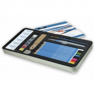 Essentials Watercolour Drawing Set (25pc)