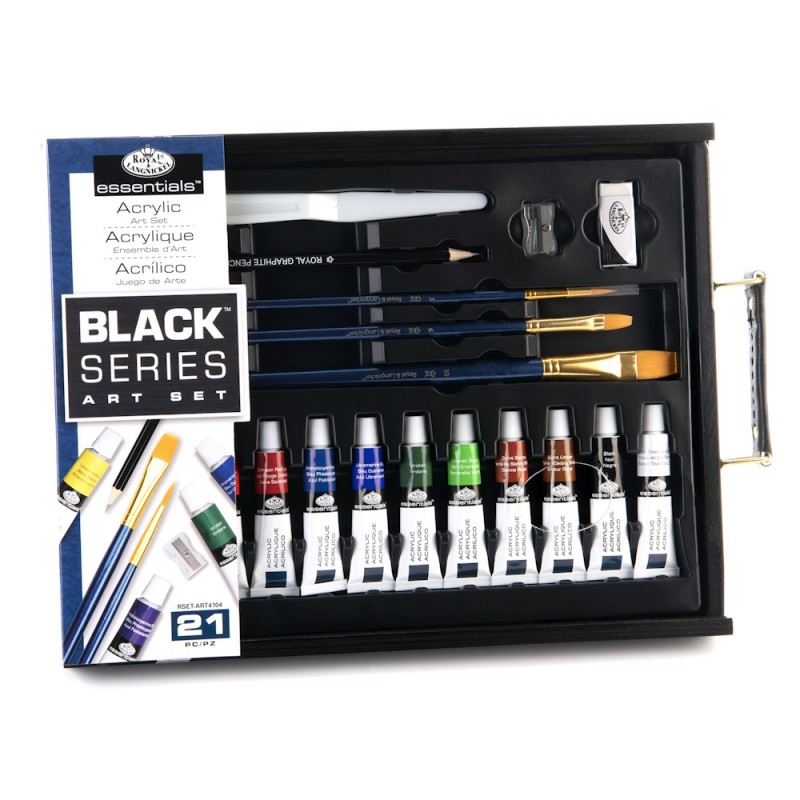 Essentials Acrylic Black Series Set (21pc)