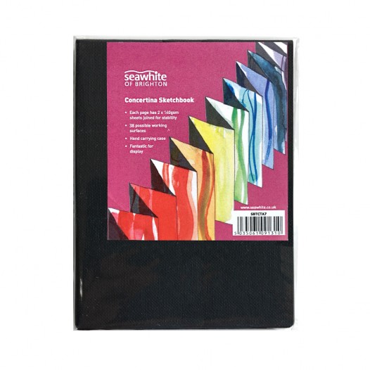 Concertina A7 Sketchbook