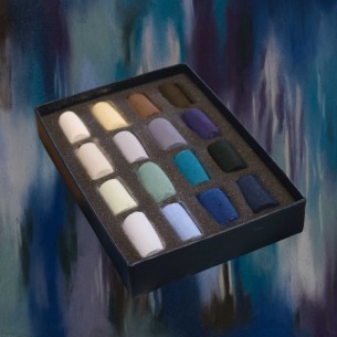 Soft Pastel Half-Stick Frosty Winter Set (16pc) Soft Pastel Half-Stick Frosty Winter Set (16pc)
