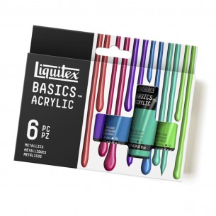 BASICS Acrylic Metallic Set (6pc)
