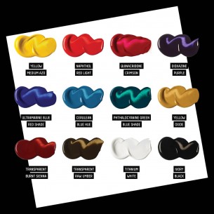 Pro Soft Body Acrylic Essentials Set (12pc) Pro Soft Body Acrylic Essentials Set (12pc)