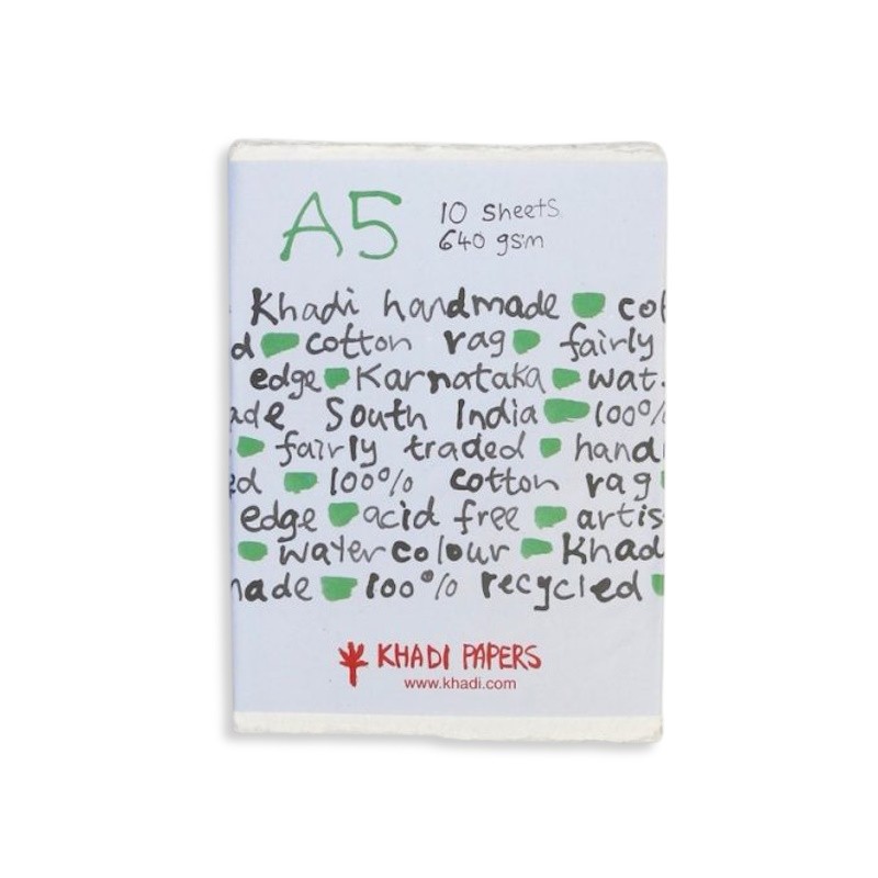 White Rag 640gsm Paper Packs (10pc)