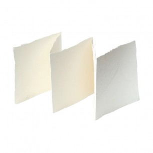 White Rag ZigZag Cards (10pc) White Rag ZigZag Cards (10pc)