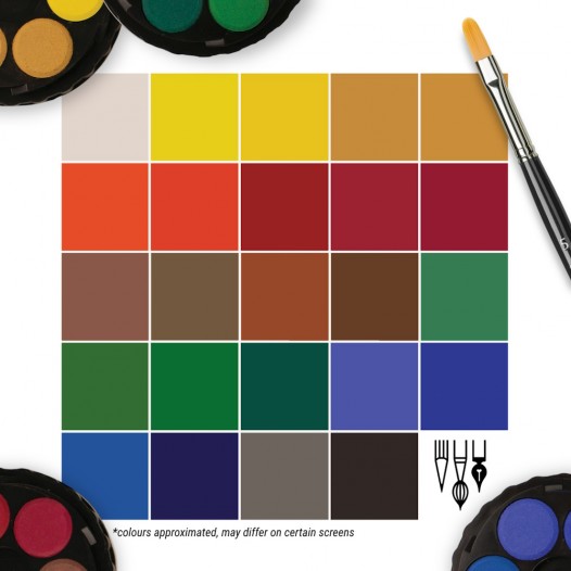 Watercolour Stacker Set (24pc)