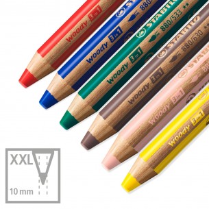 Woody 3-In-1 Pencil Set (6pc) Woody 3-In-1 Pencil Set (6pc)