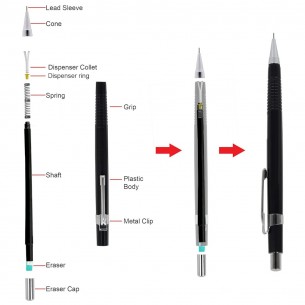 DRAFTEX 0.5mm Mechanical Pencil