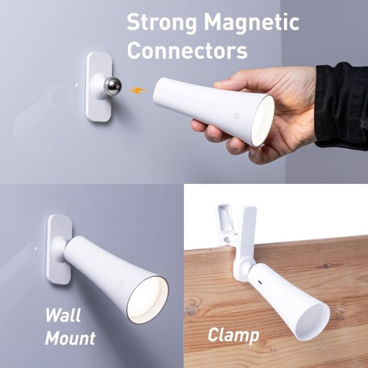 Lytup 4-in-1 White Flute Lamp