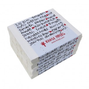 Smooth White Rag Block Book