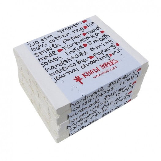 Smooth White Rag Block Book