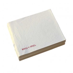 Smooth White Rag Block Book