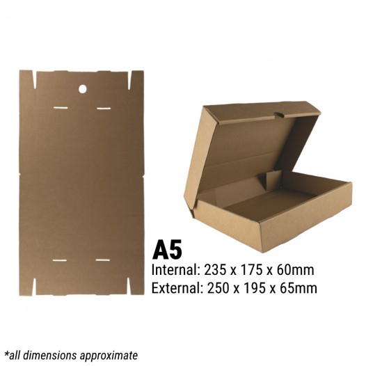 Flat-Pack Cardboard Storage Boxes