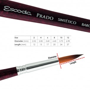 Prado 1462 Round Brushes Prado 1462 Round Brushes