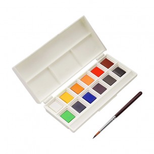 Watercolour Half-Pan Set (12pc) Watercolour Half-Pan Set (12pc)