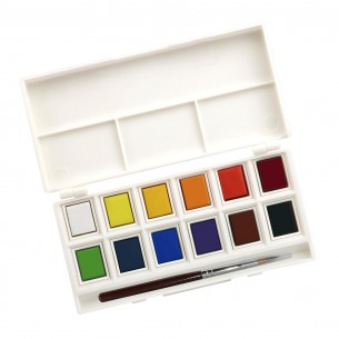 Watercolour Half-Pan Set (12pc) Watercolour Half-Pan Set (12pc)