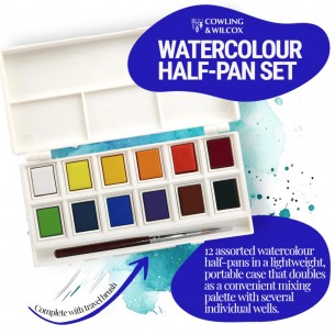Watercolour Half-Pan Set (12pc) Watercolour Half-Pan Set (12pc)