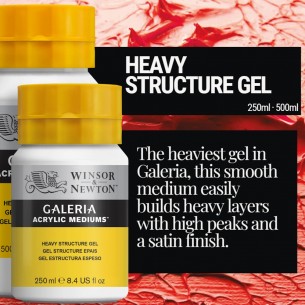 Galeria Acrylic Heavy Structure Gel (250ml)