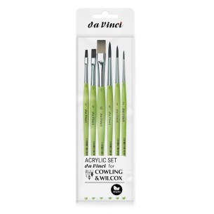Exclusive Da Vinci Acrylic Brush Set