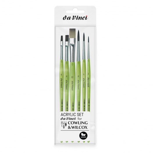 Exclusive Da Vinci Acrylic Brush Set