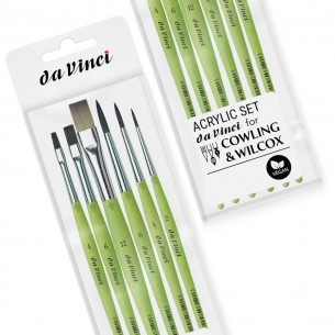 Exclusive Da Vinci Acrylic Brush Set