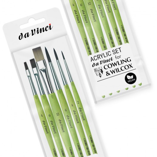 Exclusive Da Vinci Acrylic Brush Set