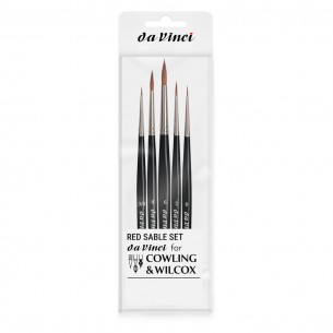 Exclusive Da Vinci Red Sable Brush Set Exclusive Da Vinci Red Sable Brush Set