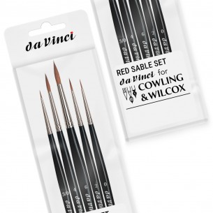 Exclusive Da Vinci Red Sable Brush Set Exclusive Da Vinci Red Sable Brush Set