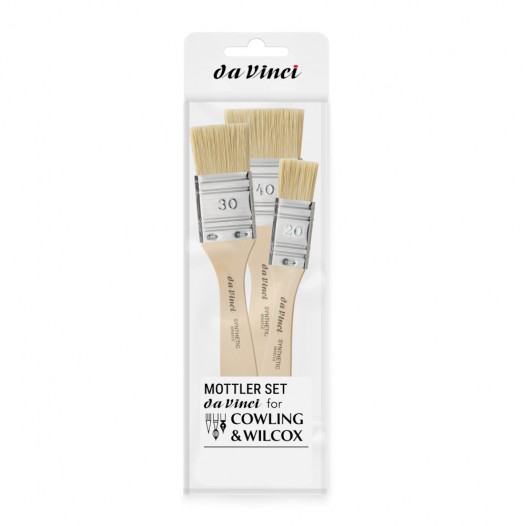 Exclusive Da Vinci Mottler Brush Set
