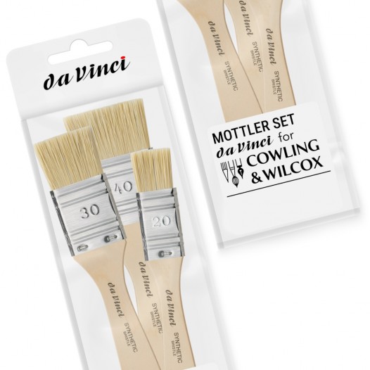 Exclusive Da Vinci Mottler Brush Set
