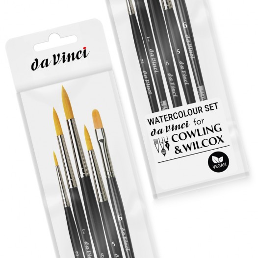 Exclusive Da Vinci Watercolour Brush Set