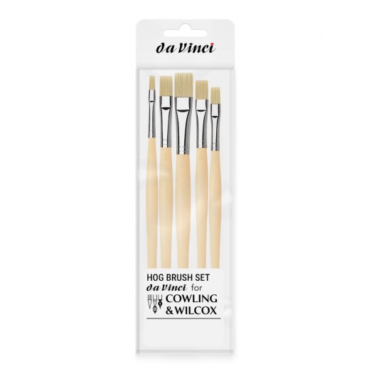 Exclusive Da Vinci Hog Brush Set