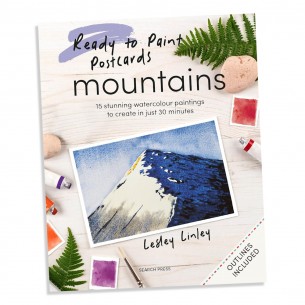 Ready To Paint Postcards: Mountains Ready To Paint Postcards: Mountains