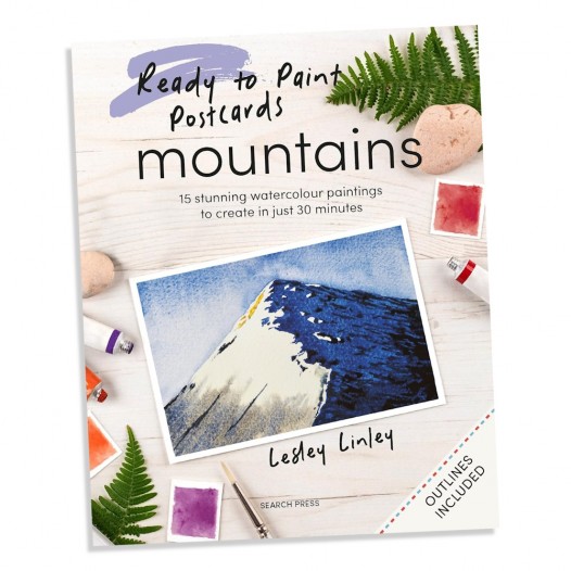 Ready To Paint Postcards: Mountains