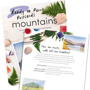 Ready To Paint Postcards: Mountains Ready To Paint Postcards: Mountains
