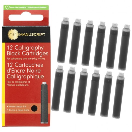 Calligraphy Ink Cartridges (12pc)