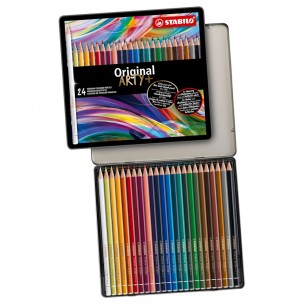 Original Coloured Pencil Tin (24pc) Original Coloured Pencil Tin (24pc)