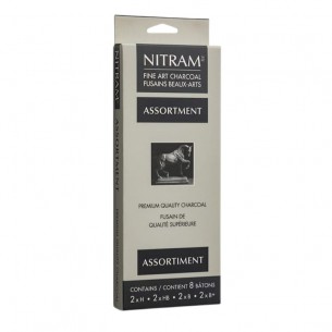Fine Art Charcoal Assortment (8pc)
