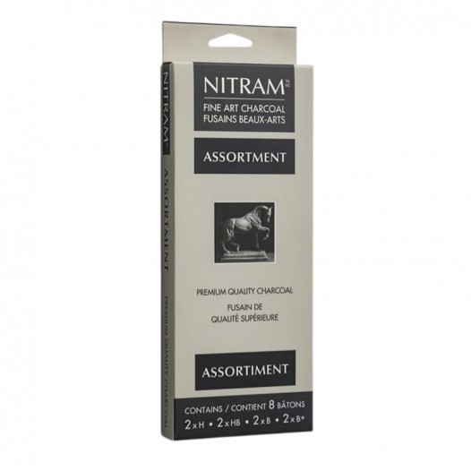 Fine Art Charcoal Assortment (8pc)