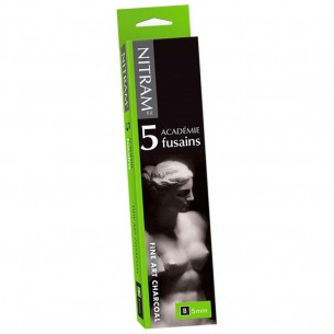 5mm Fine Art Charcoal B Sticks (5pc)
