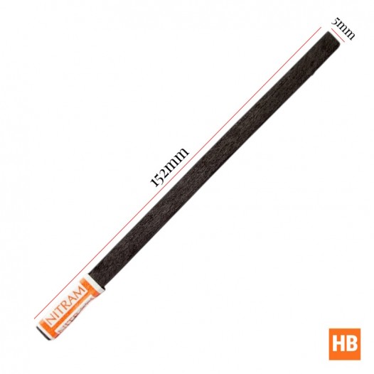 5mm Fine Art Charcoal HB Sticks (5pc)
