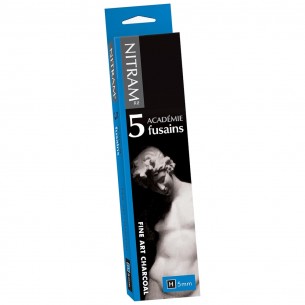 5mm Fine Art Charcoal H Sticks (5pc)