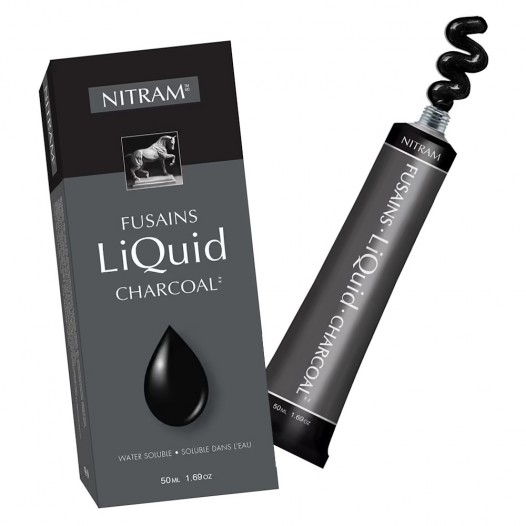 Fine Art Liquid Charcoal (50ml)