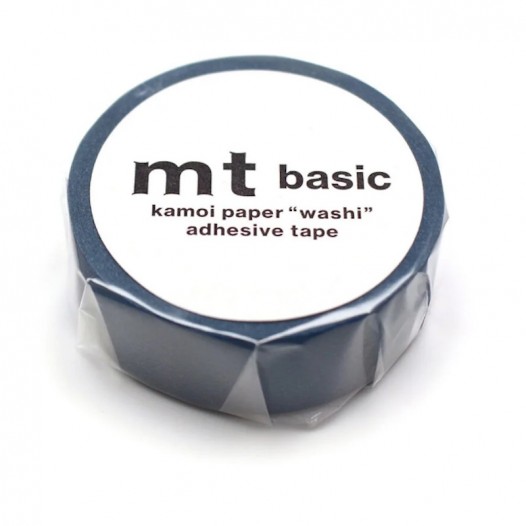 Washi Matte Duck Blue Masking Tape
