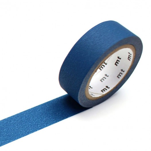 Washi Matte Duck Blue Masking Tape
