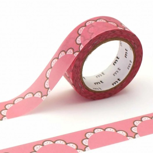 Washi Retro Design Floral Lace Masking Tape