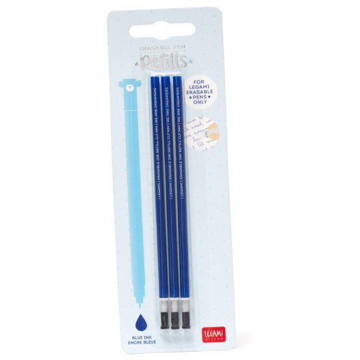 Blue Erasable Pen Refills (3pc)