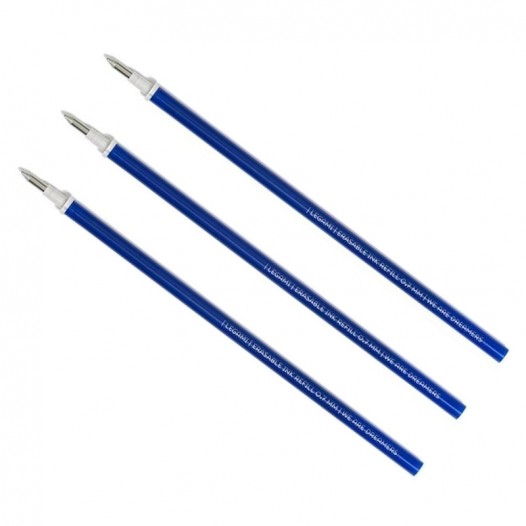 Blue Erasable Pen Refills (3pc)