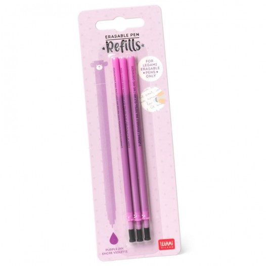 Purple Erasable Pen Refills (3pc)