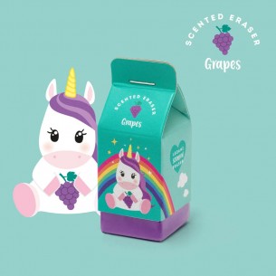 Yummy Yummy Scented Eraser Set: Grape